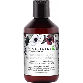 Bioelixire Professional šampón na vlasy z čiernej rasce, 300 ml