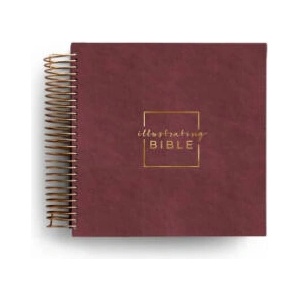 CSB Illustrating Bible - Cranberry | DAYSPRING (ISBN: 9798886028621)