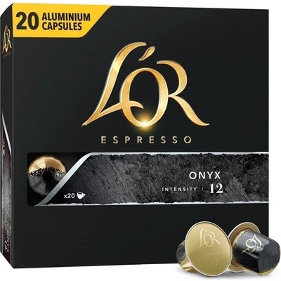 L'OR Kávové kapsle Onyx 20 ks hliníkových kapslí