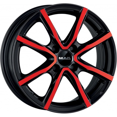 Mak MILANO 6,5x16 4x100 ET40 black & red