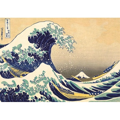 Trefl Katsushika Hokusai Veľká vlna pri Kanagawe 1000 dielov