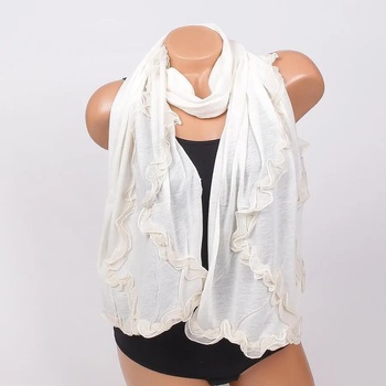 Image 1 of Нежен дамски шал с къдрички