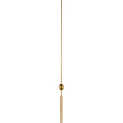 MPM Sekundová ručička 120 mm - zlatá Ručička hodinová C13 vteřinová (140 mm, zlatá)