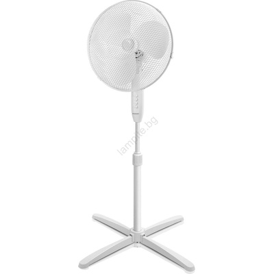 ZEVENTI - Вентилатор на стойка 40w/230v бял (zv0059)