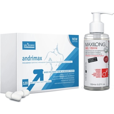Valavani Andrimax 120 kapsúl + Maxilong Gél 150 ml
