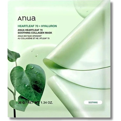 Anua - Heartleaf 70 Soothing Collagen Mask 38g