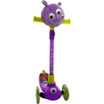 K3YRIDERS Тротинетка 3 колела с плюшено животинче Monster Eyes Purpy Тротинетка, скутер