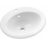 INVENA Вградена мивка Invena Ajtra 50 см, бяла (CE-29-001-W)