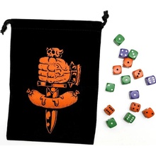 Goblinko Dungeon Degenerates Dice Bag & Dice