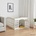 vidaXL Игрална оградка за кучета с 4 панели 60 x 60 x 38 cm Пластмаса (42027213)