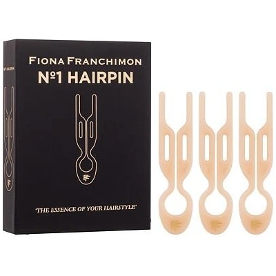 Fiona Franchimon Nº1 Hairpin spona do vlasů 3 ks odstín soft beige pro ženy