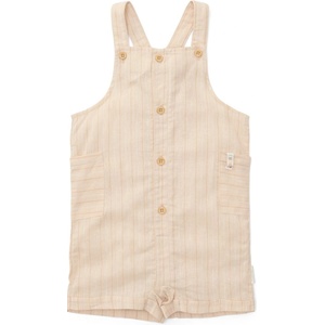 Little Dutch Бебешко късо гащеризонче Little Dutch - Sand Stripes, 74 cm, 6-9 м (CL24024006)