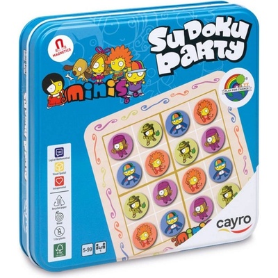 Juguetes Cayro Магнитна игра Судоку за път (метална кутия) (c776)