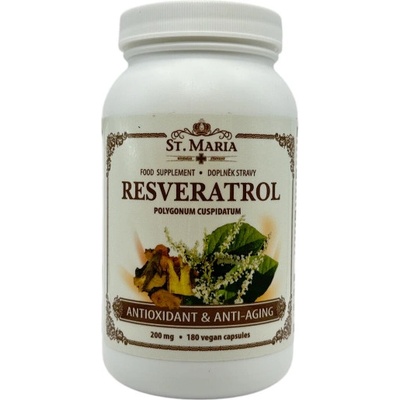 St. Maria Resveratrol 200 mg 180 kapslí