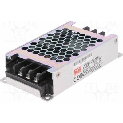 MEAN WELL RSD-30G-5 Měnič: DC/DC; 30W; Uvst: 9÷36VDC; Uvýst: 5VDC; Ivýst: 6A; k vestavbě