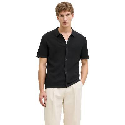 Блуза Jack & jones George short sleeve sweater - Black (Black)