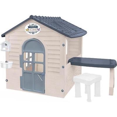 Mochtoys Къща с маса и стол бежова 13010 (112052)