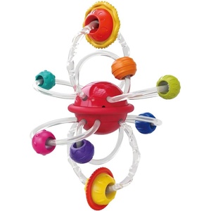 Hola Toys Интерактивна бебешка дрънкалка Hola Toys - Слънчева система (E7998)