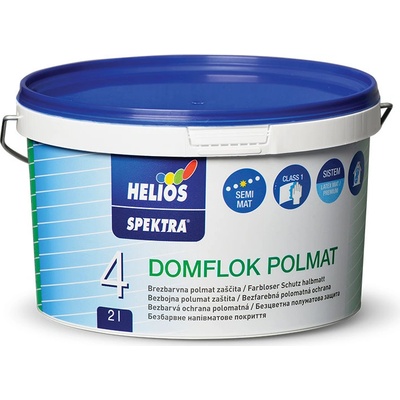 HG Helios SPEKTRA DOMFLOK Lak 2L Priesvitný polomatný