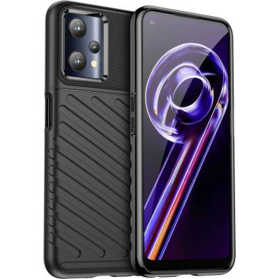 HQWear Thunder гъвкав брониран кейс за Realme 9 Pro, черен (9145576249079)