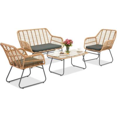 Garden Point Kreta Garden Point бежови градински мебели от техноратан (GAP1511)
