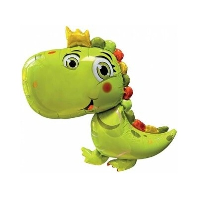 GoDan Dinosaurus zelený 70x78cm fóliový balónek