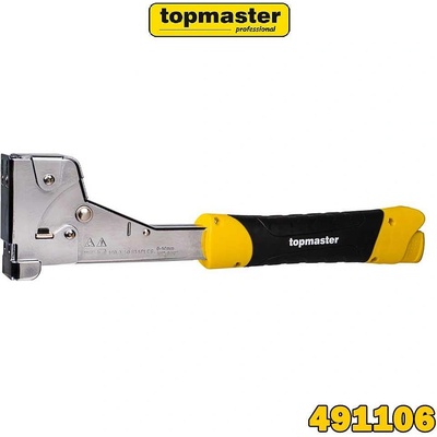 Topmaster Такер ръчен за скоби 6-14 мм, тип чук, Topmaster 491106 (491106)