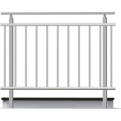 HK Zábradlí rovné HKA2BR-2 1000x1000 B