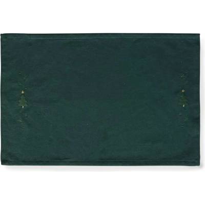 JUNA Vyšívané prestieranie Christmas Tree Green 49x32 cm