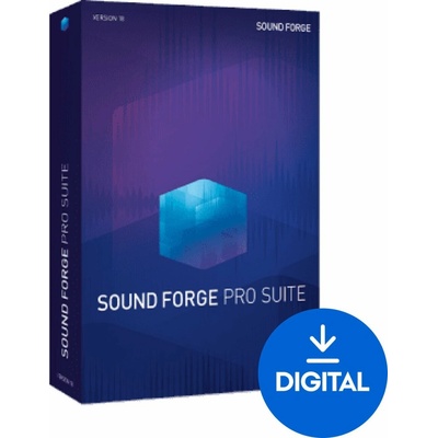 MAGIX SOUND FORGE Pro Suite 18 (Digitálny produkt)