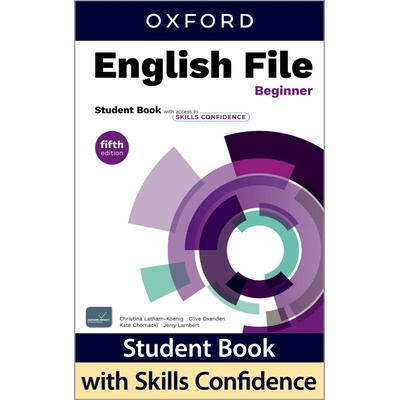 English File Fifth Edition Beginner Student´s Book with access to Skills Confidence