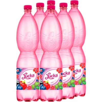 Lucka pramenitá voda lesné plody 6 x 1,5 l