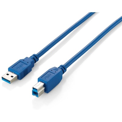 Equip 128293 USB кабел USB 3.2 Gen 1 (3.1 Gen 1) 3 м USB A USB B Син (128293)