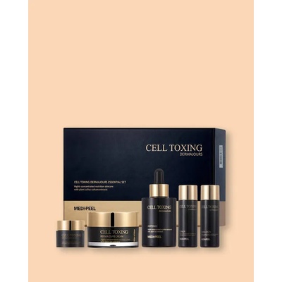 Medi Peel Cell Toxing pleťový krém 50 g + pleťový krém 10 g + pleťové tonikum 30 ml + pleťové sérum 100 ml + esencia 30 ml