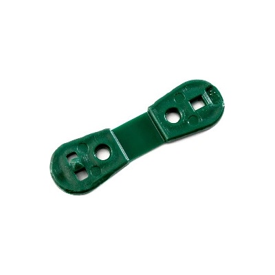 PRODOMOS line Úchyt na stínící tkaniny ZELENÝ 2 cm kotvení CLIPS UV odolný