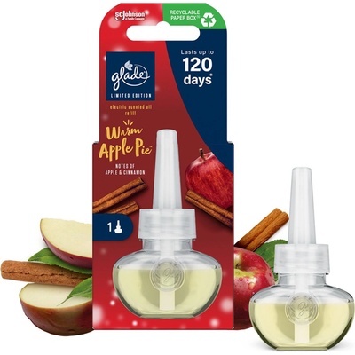 Glade náplň osvěžovače vzduchu Electric Warm Apple Pie, 20 ml