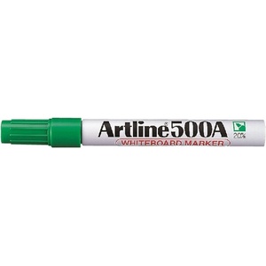 Artline Маркер за бяла дъска 500A зелен (EK-500A GREEN)