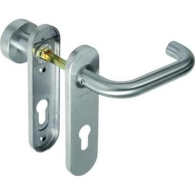 ASSA ABLOY AHW700 U PZ 72 mm klika pravá/koule nerez