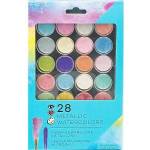 Toys Inn Watercolor paints - 28 metallic colors STNUX