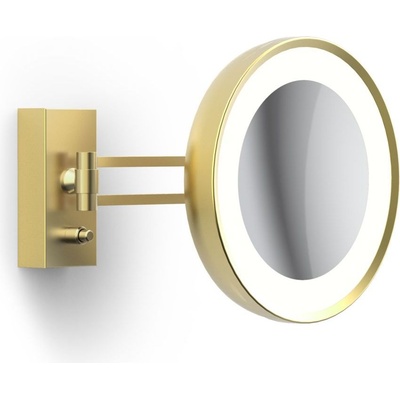 Увеличително козметично огледало x7 BS 36 стенно златно мат (0123882)