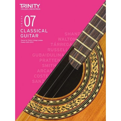 Trinity College London Classical Guitar Exam Pieces 2020-2023: Grade 7