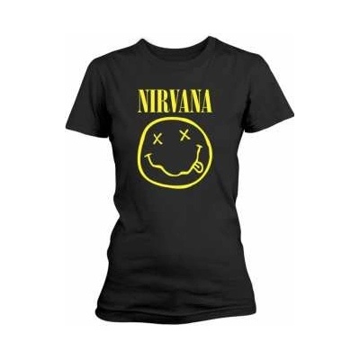 Tričko Dámské Smiley Logo Nirvana
