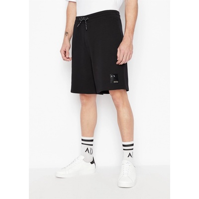 Armani exchange Поларени къси панталони ARMANI EXCHANGE Men's Fleece Shorts - Black