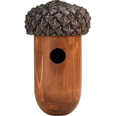 Esschert Design Vtáčia búdka Wooden 25,5 x 14 cm drevo hnedá