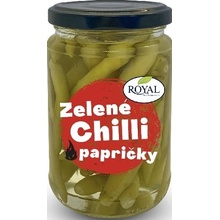 Royal Zelené chilli papričky 280 g