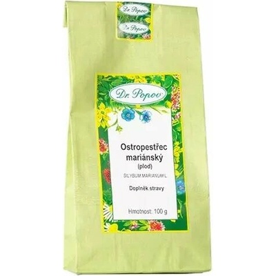 Dr.Popov Ostropestrec plod 100 g