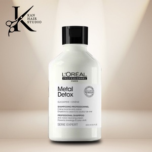 L'Oréal Kрем-шампоан за всеки тип боядисана коса Loreal Professionnel Metal Detox Shampoo 300 ml