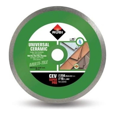 Rubi Diamantový kotouč CEV 250 30949