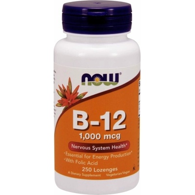 Now Foods B-12 100 mcg 250 pastiliek