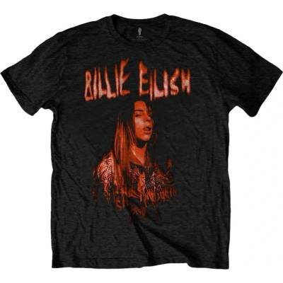 Billie Eilish Spooky Logo Black L Риза (BILLIETS12MB03)